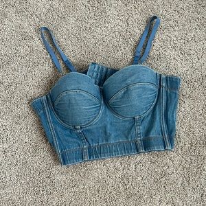 Denim Corset size XL
